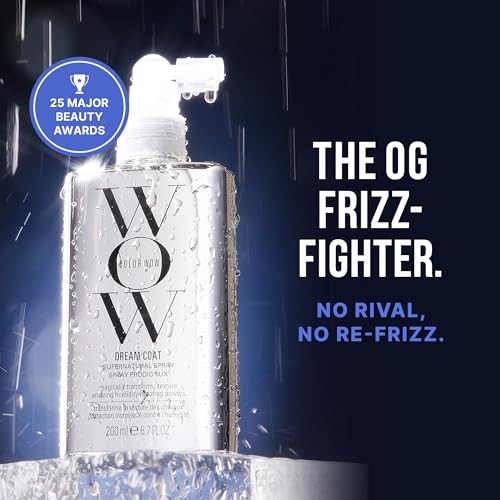 COLOR WOW Dream Coat – Anti-Humidity Frizz Control Spray for Glass Hair