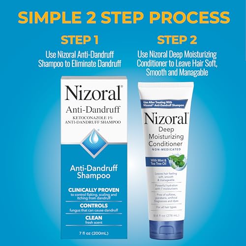 Nizoral Deep Moisturizing Conditioner, 9.4 oz, Anti-Dandruff Conditioner