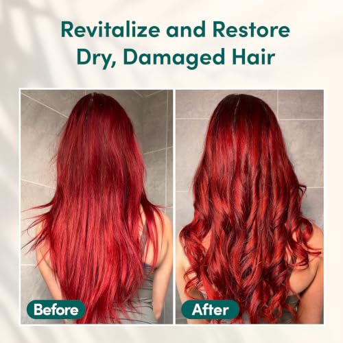 Coco & Eve Miracle Hair Elixir. Coconut Oil with Hyaluronic Acid Leave in Conditioner.Treatment for Dry Damaged Hair | Frizz control. Protects from Heat Styling