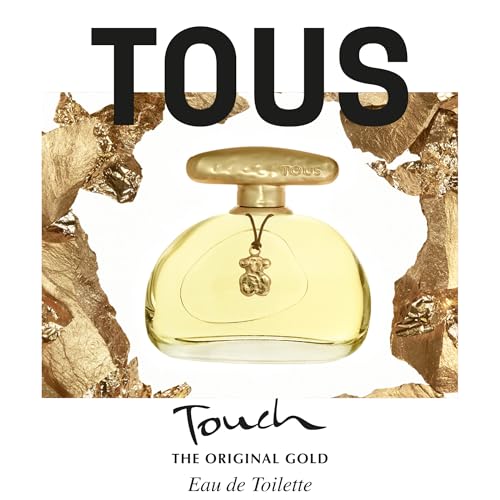 TOUS Touch Eau de Toilette for Women, Floral Fruity Fragrance, 3.4 Fl Oz