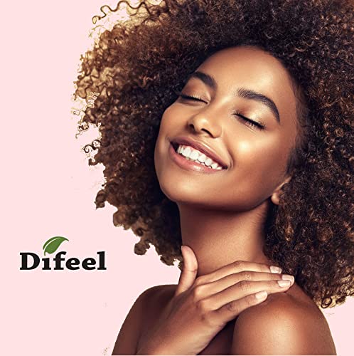 Difeel Itchy Scalp & Tension Relief Hair Oil with Tea Tree & Peppermint Oils for Braided Styles 8 oz.