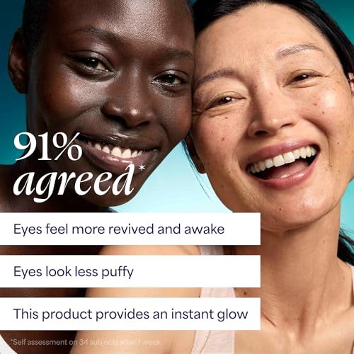 TULA Skin Care Spresso Energizing Eye Balm, Americano - Energizing & Hydrating Caffeine Under Eye Treatment for Dark Circles, Portable and Perfect to Use On-the-go, 0.35 oz.