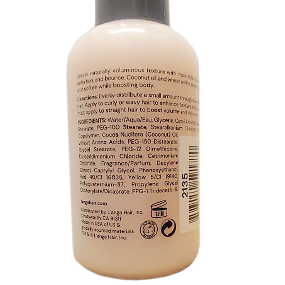 L'ANGE HAIR Selecte Thick It Cream | Lightweight Styling Cream for Thickness and Volume | Helps Add Texture, Body, and Definition | Free of parabens and sulfates