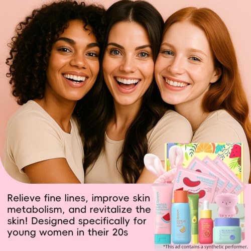 QUIYUM Early Anti-Aging Skincare Set, for Light Mature Skin, 6-Piece