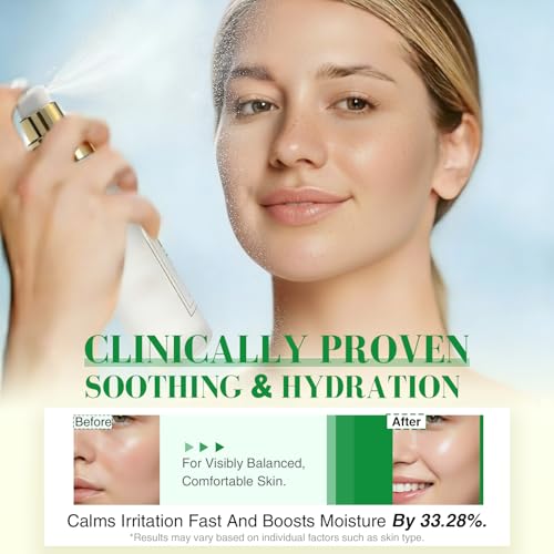AIVNEY Mugwort Essence Toner Face Spray - Soothing Artemisia Extract Facial Mist - Calms Redness & Irritation - Sensitive Skin Clean Beauty, 200ml