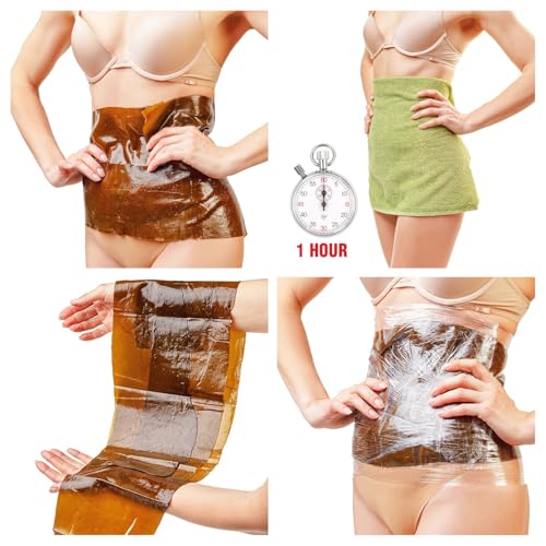 Kelpatch Dried Seaweed Leaves for Body Wraps, Cellulite Reduction, Skin Tightening & Toning, Relaxation & Stress Relief – Ideal for Spa & Home Use. Includes Bonus Kelp Body Cream. Made in USA