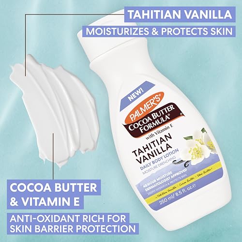 Palmer's Tahitan Vanilla Body Lotion with Vitamin E for Dry Skin (8.5 Oz)