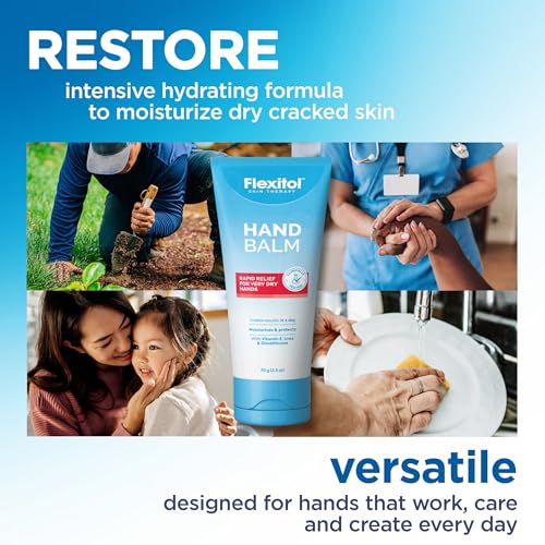Flexitol Hand Balm Two Pack, for Frequent Handwashers, 10% Urea | 2x2 oz