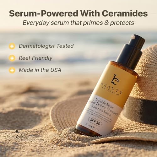 Facial Sunscreen Serum SPF 30 - Broad Spectrum Face Sunblock for Women