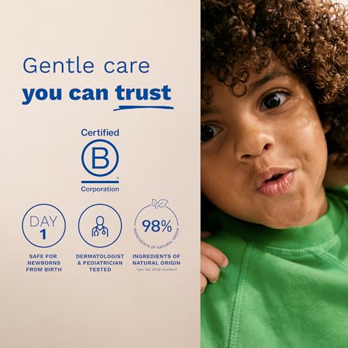 Mustela Baby Nourishing Stick - Lip & Face Moisturizer for Dry Skin - with Natural Avocado, Cold Cream & Beeswax - 0.32 oz.