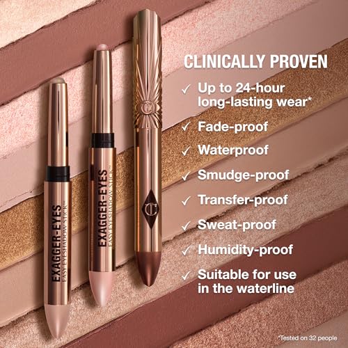 Charlotte Tilbury Exagger-Eyes Easy Eyeshadow Stick, Blendable Cream