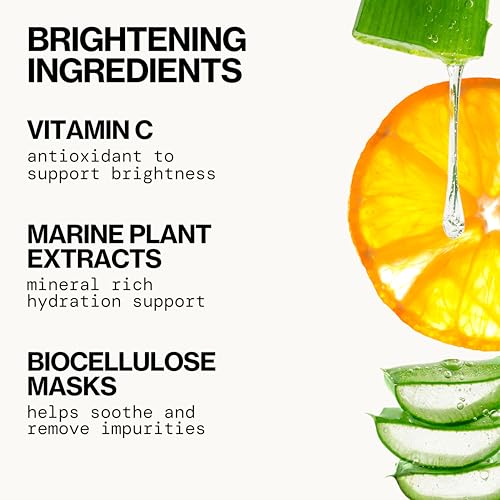 Pacifica Undereye Spot Serum Mask – Bright Eye Vitamin C Mask for Dark Circles & Hydration, Brightening Under Eye Treatment, Vegan & Cruelty-Free, 1 Pack