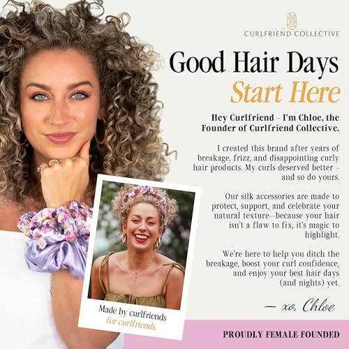 Curlfriend Collective Espresso Comfort Curve Silk Headband for Women