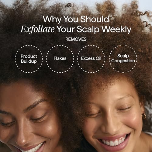 Briogeo Scalp Revival Charcoal + Coconut Oil Micro-Exfoliating Shampoo | Sulfate-Free Scalp Scrub for Dry, Itchy, or Oily Scalp | Detoxifying & Hydrating | Vegan & Cruelty Free | 8 oz