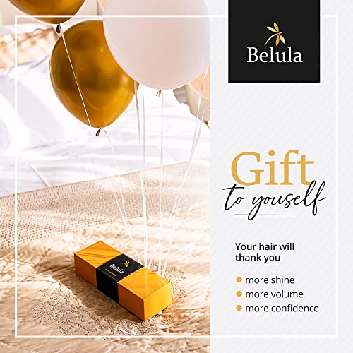 Belula Boar Bristle Hair Brush Set for Thick, Long and Curly Hair, Large