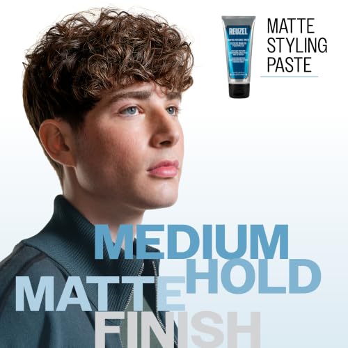 REUZEL Matte Styling Paste Medium Hold 3.38 oz