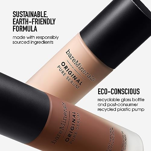 bareMinerals Original Pure Serum Liquid Foundation, Deep Warm 5, 1 oz