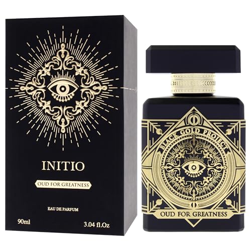 INITIO PARFUMS PRIVÉS - Oud for Greatness - 3.04 Fl Oz - Eau De Parfum Unisex - Main notes Natural Oud Wood, Agarwood Oil, Lavender, Saffron, Patchouli, Musk - 90ml