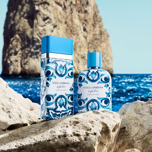 Dolce&Gabbana New Light Blue, Capri in Love, Eau De Toilette Spray, For Men - 100 ml / 3.3. fl.oz