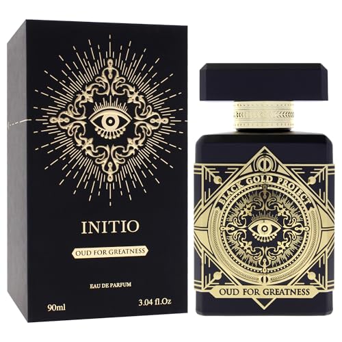 INITIO PARFUMS PRIVÉS - Oud for Greatness - 3.04 Fl Oz - Eau De Parfum Unisex - Main notes Natural Oud Wood, Agarwood Oil, Lavender, Saffron, Patchouli, Musk - 90ml