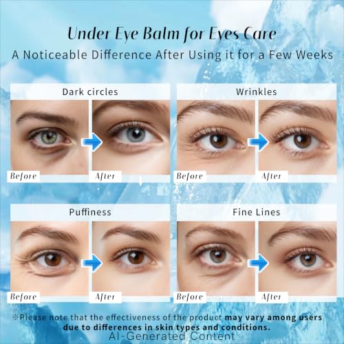 dewyhour Cooling Under Eye Balm Stick for Dark Circles and Puffiness