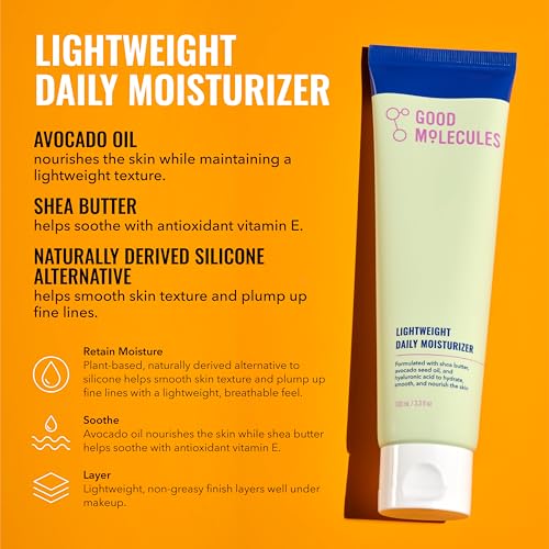 Good Molecules Cleanse, Tone & Moisturize Skincare Set – Hydrating Facial Cleansing Gel (200ml), Niacinamide Brightening Toner (120ml) & Lightweight Daily Moisturizer (100ml)