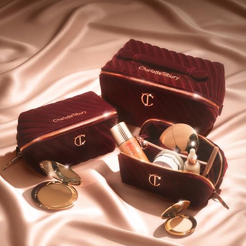 Charlotte Tilbury Travel Makeup Bag of My Dreams - Quilted Velvet