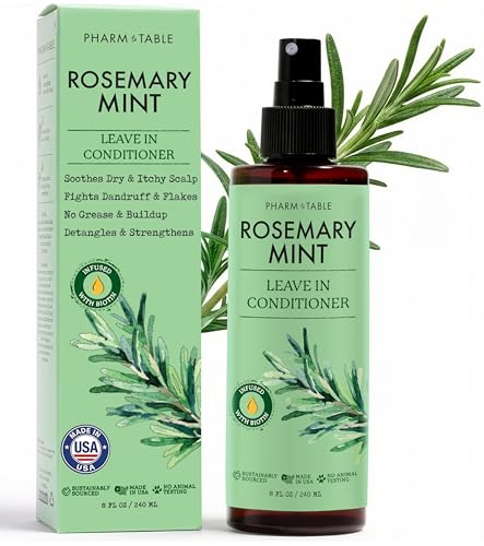 Leave In Conditioner Spray - Rosemary & Mint Scalp Treatment