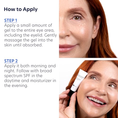 PCA SKIN Ideal Complex Revitalizing Eye Gel, Under Eye Serum, 0.5 oz