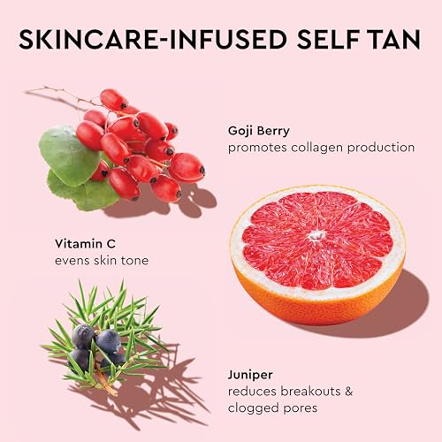 Tanologist Dark Self-Tan Drops, Face Tanning Drops, 1.01 Fl Oz