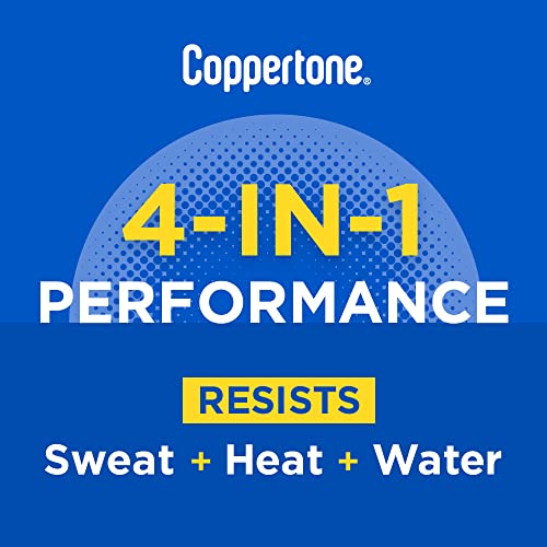 Coppertone SPORT Sunscreen SPF 100 Lotion, Water Resistant Sunscreen, Body Travel Size 3 Fl Oz