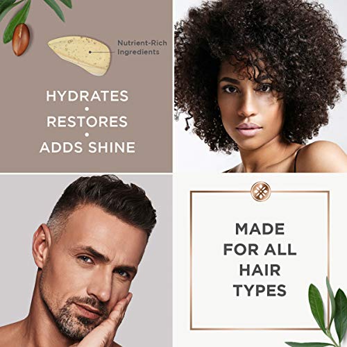 Argan Magic Intensive Hair Oil - Restores Manageability and Elasticity | Adds Shine and Gloss | Controls Frizz | Paraben Free, (4 oz)