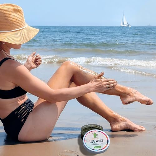 Live Seaweed Anti-Cellulite Mask. Algae Extract, Caffeine, and Vitamins. Skin Smoothing and Body Contouring. Effective Detox and Rejuvenation. Made in the USA.