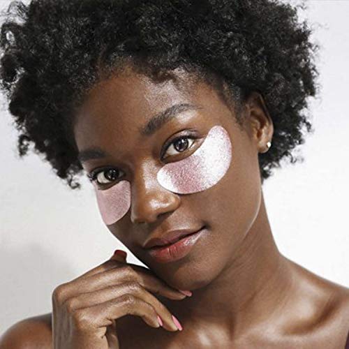 Wander Beauty Baggage Claim - Rose Gold Foil Under Eye Patches For Dark Circles and Puffiness - Under Eye Mask Depuffs & Firms - Brightening Eye Mask for Under Eye Bags (6 Pairs)