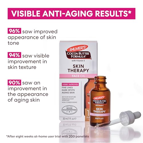 Palmer's Skin Therapy Face Oil, Moisturizing Cocoa Butter Formula (1 Fl Oz)