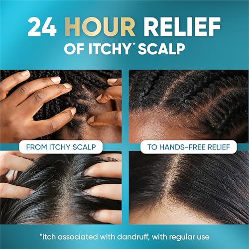 Head & Shoulders Royal Oils Instant Soothe Scalp Elixir, 4.2 fl oz, No-Rinse Scalp Relief for Textured Hair