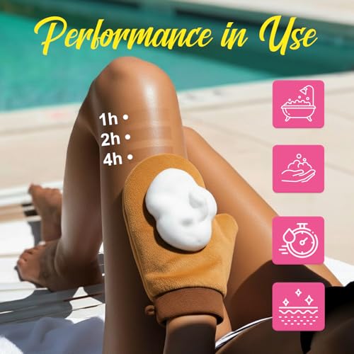 Self-Tanning Mousse for a Natural, Sun-Kissed Glow – Fast-Drying, Streak-Free, Long-Lasting Formula, 6.76 FL