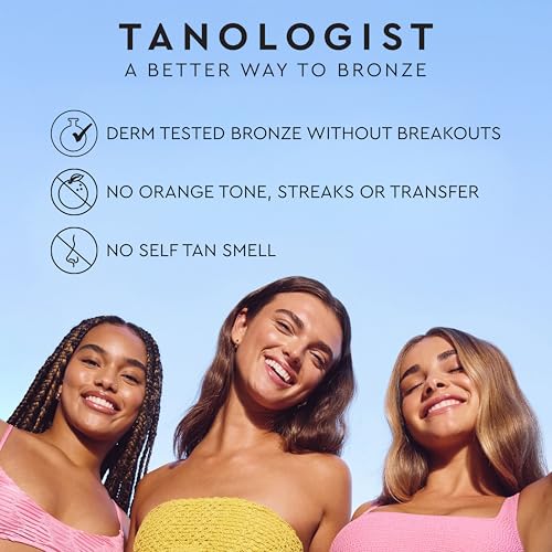 Tanologist Brightening Daily Glow Body Lotion, Gradual Tanning Lotion