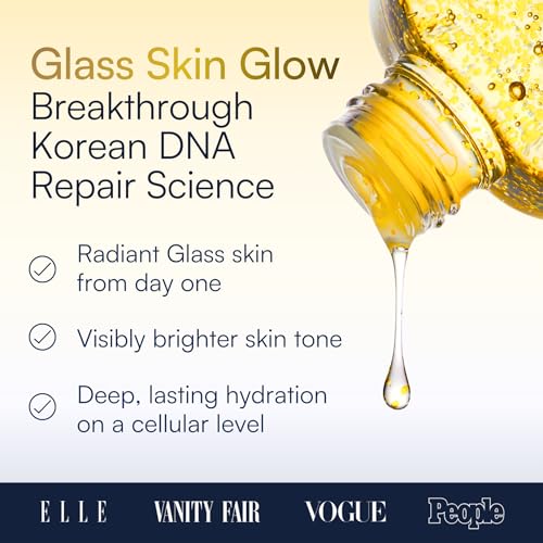 Glass Skin Vitamin C Toner Essence | DNA Repair Enzymes & Hyaluronic Acid