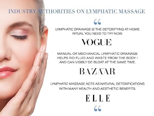 Bruizex Lymphatic Drainage Oil for Face &Neck Massage,Coconut & Jojoba,1Oz