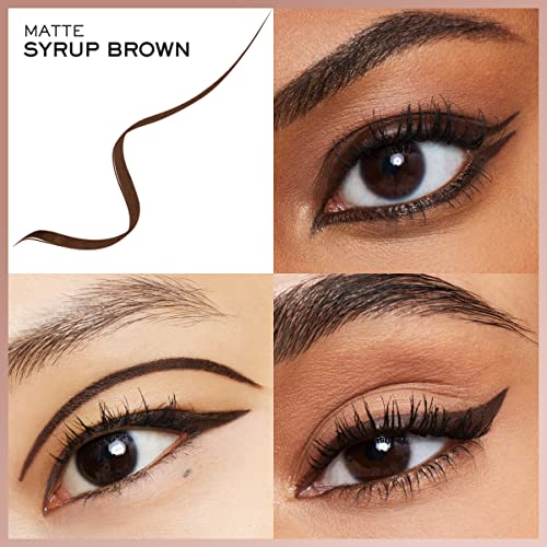 Lancôme Idôle Liner Waterproof Liquid Eyeliner - Ultra-Precise & Luminous Pigments - Flake, Fade & Smudge-Proof - Brown