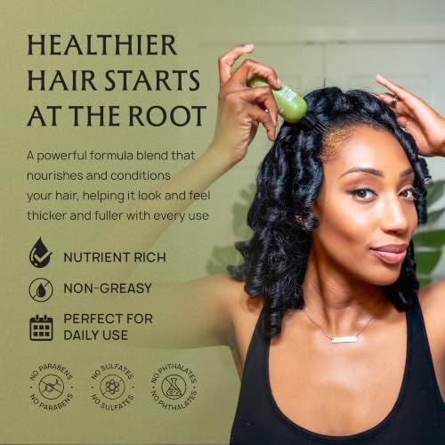 Lebanta Batana Oil For Hair - 100% Pure, Raw & Natural Blend With Organic Castor, Pumpkin Seed, Coconut and Rosemary Oil - Thicker, Stronger Looking Hair For Men & Women Scalp - 4 FL OZ
