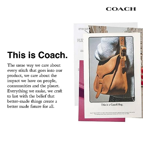 COACH Town Tote, Brown Black
