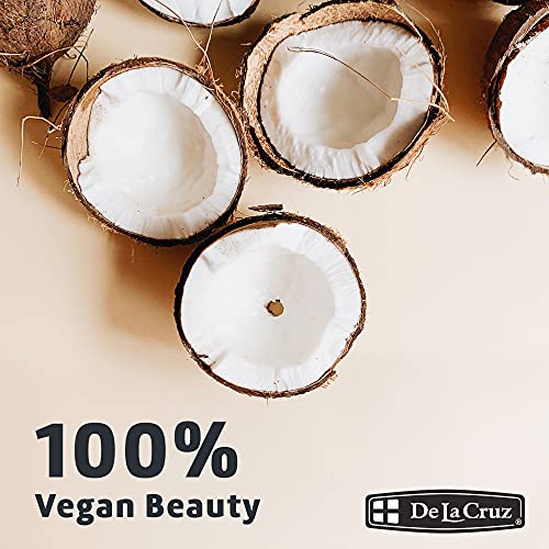 De La Cruz Coconut Oil Skin and HairMoisturizer, 2.2 oz jar (62.5 g)