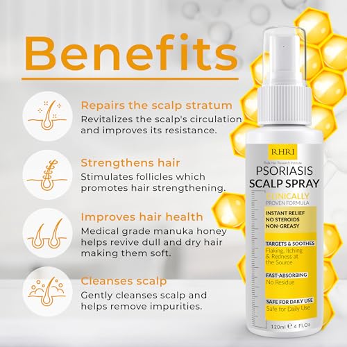 Psoriasis Scalp Spray Psoriasis and Dandruff Treatment for Itchy Scalp