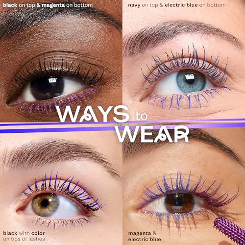 tarte tartelette tubing mascara – Lash Extensions in a Tube, Easy-to-Remove Eye Makeup, Clinically Proven to Volumize & Curl, 24Hr Smudge-Proof Longwear, Vegan & Cruelty-Free, full size, black