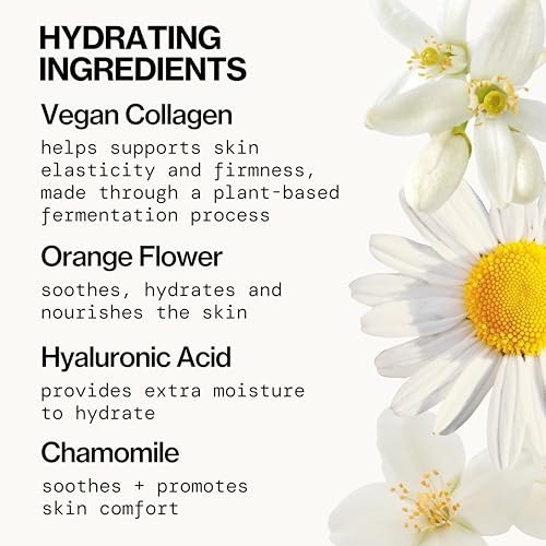 Pacifica Vegan Collagen Hydrating Milk Tonic – Alcohol-Free Milky Toner & Essence Moisturizing Vegan Collagen Face Tonic w/Hyaluronic Acid, Chamomile Jasmine All Skin Types Vegan Dermatologist Tested