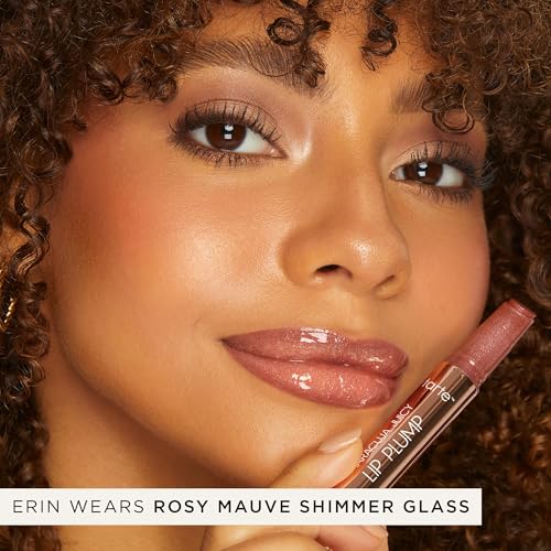 tarte maracuja juicy shimmer glass lip plump – Hydrating & Volumizing Lip Gloss Balm with Hyaluronic Acid & Vitamin E, Plumps & Moisturizes, Vegan & Cruelty-Free, full size, rosy mauve