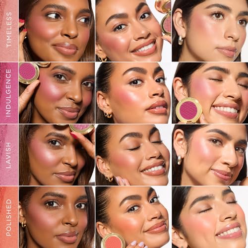 tarte stay golden Amazonian clay cheek blush & highlight 5pc set – Mineral Pigment Sheer Buildable Blush With Vitamin E for Lightweight Longwear, Vegan & Cruelty-Free, travel size
