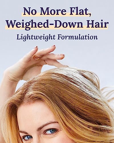 Keranique Volumizing Keratin Conditioner for Thinning Hair, Hair Regrowth | Keratin Amino Complex, Free of Sulfates, Dyes and Parabens, 8 Fl Oz
